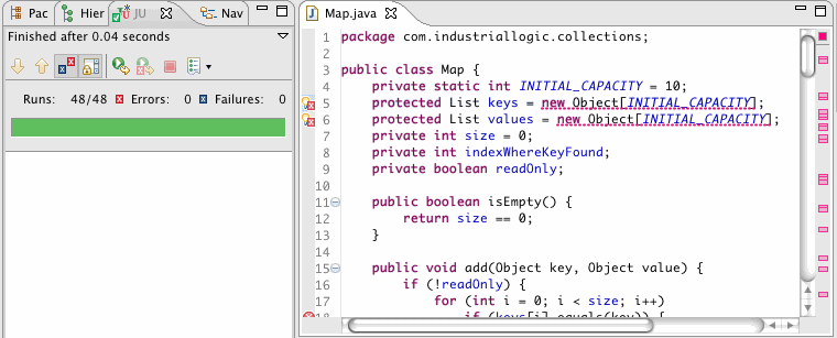 False Green in Eclipse