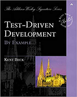 front cover of Kent Beck's book Test Drive Development by Example