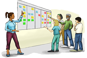 coaching illustration